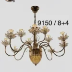 لوستر آویز 12 شعله کد 9150