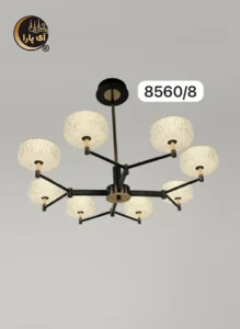 لوستر آویز 8 شعله کد 8560