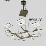 لوستر آویز 8 شعله کد 8593