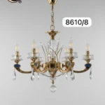لوستر آویز 8 شعله کد 8610