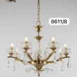 لوستر آویز 8 شعله کد 8611